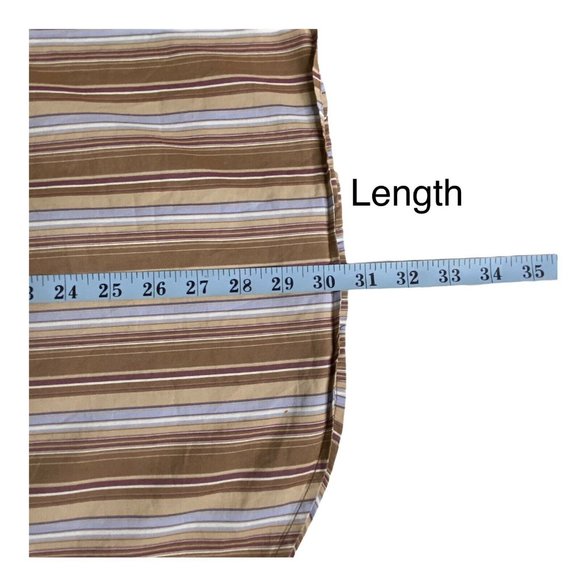 Y2K Guess Western Shirt Retro Stripe Large Cowboy Core Preppy Americana - Picture 11 of 11